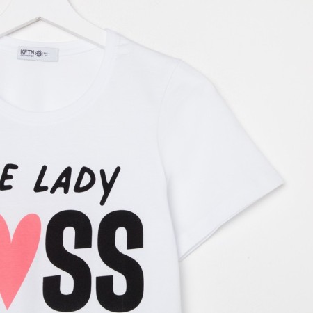 Female pajamas (T -shirt and trousers) KAFTAN "BOSS" p. 44-46-3