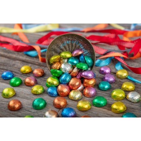 Foil for sweets 10*10cm 100pcs., Bronze-3