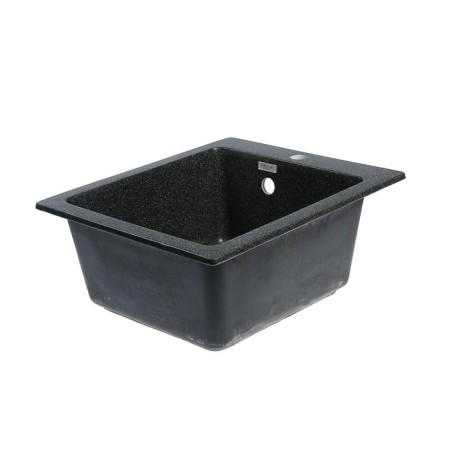 Kitchen carrier made of stone Marrbaxx Lindy Z8Q4, 425x500x195 mm, glossy, black-1