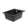 Kitchen carrier made of stone Marrbaxx Lindy Z8Q4, 425x500x195 mm, glossy, black