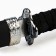 Souvenir weapon "Katana Orochi" 89 cm, blade 46 cm, scabbard, black, matte, b/stands