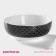 Porcelain shade of Morocco, 600 ml, d = 15.5 cm, black color