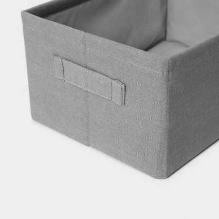 Storage box LadOM, 29 × 20 × 14 cm, color gray color-2