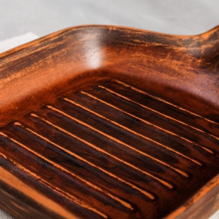 Grille-Grille "Eco", red clay, 20x16x3.4 cm-3
