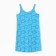 Night shirt female, blue/turtles, size 50