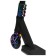 Graffiti Electric 23 stunt scooter, Pu Pu 100 mm, SCS Compression, ABEC 9 Chrome, Black Color Black