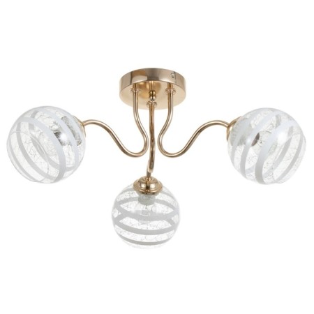 Aurika chandelier 3he27 40W gold 55x55x27 cm Bayerlux