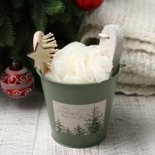 Set of Gift Etel Winter Magic towel 30x60 cm and ACSS (4 subjects)