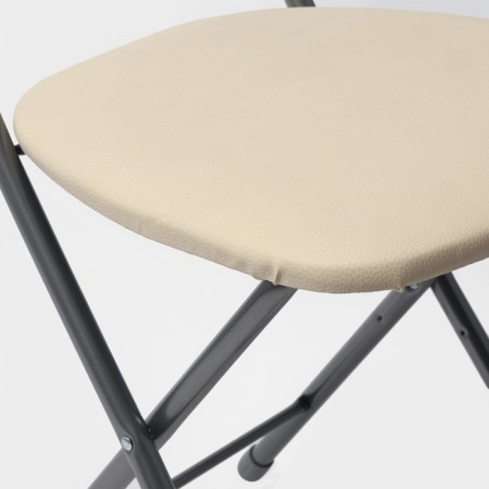 Folding stool "Nika 1", the color of the seat elephant bone-4