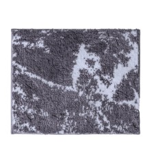 MARMOR bathroom mat, gray color, 55x50 cm