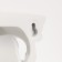 Nast-layer decor, 20.5 x 19 cm, white