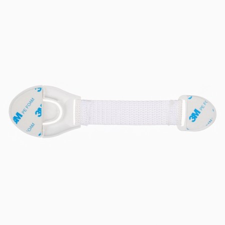 A set of locks for doors and boxes, fabric, 20.5 cm, 6 pcs., White color, crumb I-4