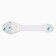 A set of locks for doors and boxes, fabric, 20.5 cm, 6 pcs., White color, crumb I