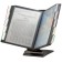 A4 demosystem panel, with a tabulator, gray frame, Brauberg, 231233