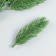 Decor for creativity "spruce branch" green 10 cm
