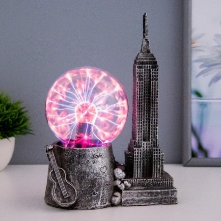 Plasmic ball "Empayer Steit" gray 14x8x20 cm Risalux