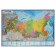 Russian Political Administrative map, 116 x 80 cm, 1: 7.5 million, laminated