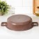 Brownie Frying Furder, D = 28 cm, Glass Cover, Castle Handles, Antivorestar Coating, Induction
