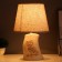 E14 40W Beige 20x20x32cm table lamp "Owl"