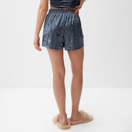 Women's shorts KAFTAN "velvet", 40-42, Gray,-6