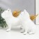 Polystone souvenir "Bulldogs with wings" white set 2 pcs 16.5x10.5x13.5 16.5x111.5x18.5 cm