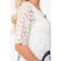 Women's tunic, size 42, white color