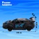 Radio -controlled car "Bolid" works on batteries, black color