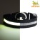Collar with backlight, charging from USB, size XL, Osh 42-56 cm, 3 modes, black