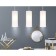 Suspended Ambrella Light, TraDitional, TR3675, 3HE14, Chromium color