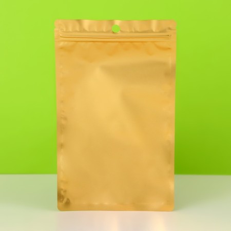 SIP-LOK package with a window, with Euroslot, gold, 11.5 x 19.5 cm-3