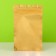 SIP-LOK package with a window, with Euroslot, gold, 11.5 x 19.5 cm