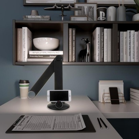 Action table lamp, 8W Led, 560lm, 3300-6500k, black color-5