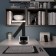 Action table lamp, 8W Led, 560lm, 3300-6500k, black color