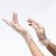 Vinyl gloves, non -puddered, non -sterile, size L, 50 pairs, transparent