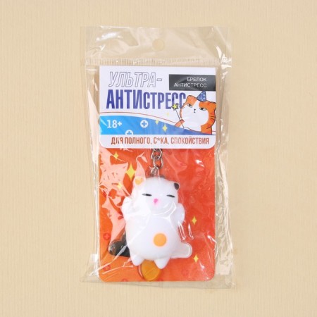 Keychain of the keys "cat" 5 x 3.8 cm-7