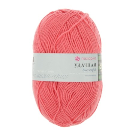 Yarn "Successful" 50% wool, 50% acrylic 250m/100g (324-SV Azalia)-1