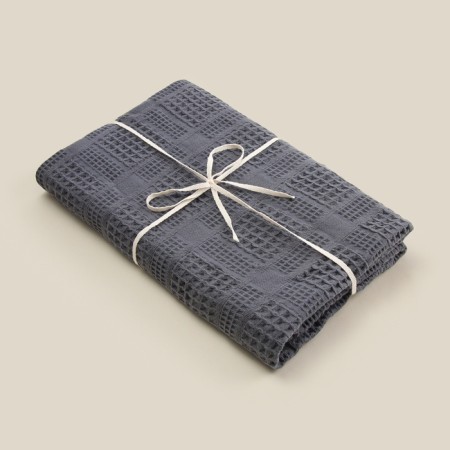 Waffle towel SL Home: Chess "Grig Sandre" 30x60 cm, 100% cotton, 350 g/m2-8