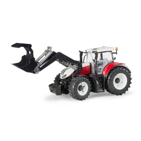 Steyr 6300 Terrus CVT tractor, with a loader-4
