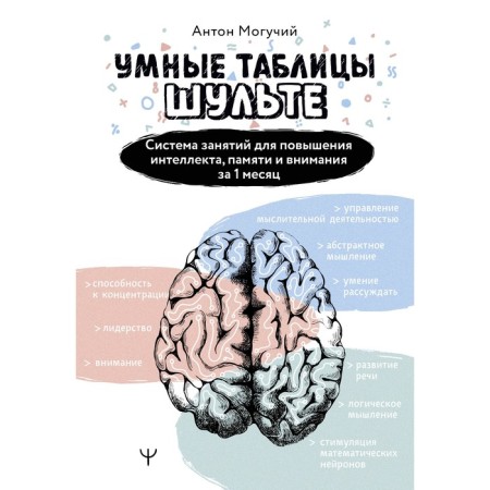 Smart tables Shultte. The system of classes to increase intelligence, memory and attention for 1 month! Mighty A.