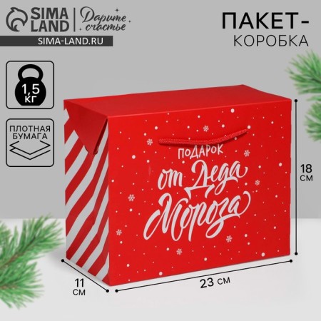 Package “Gift”, 23 x 18 x 11 cm, New Year