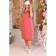 Female dress, size 54, coral color