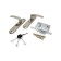 Soldem-shaped border ZV 9-6/13, with a handle, color black pearls