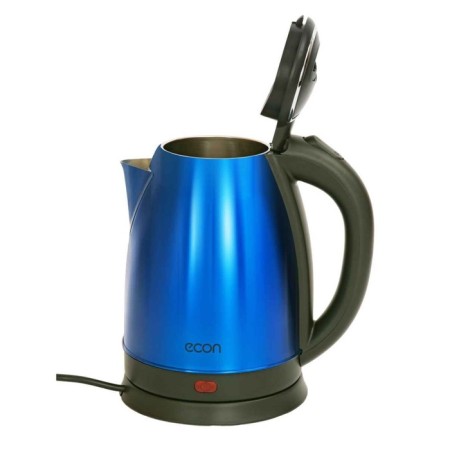 Electric kettle ECON ECO-1879 KE, 1500 W, stainless steel, 1.8 l, blue-1