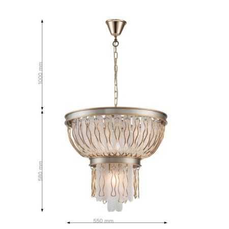 Medea Suspension 550 mm, E14-2