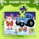 New Year! Puzzle "Santa Claus and Blue Tractor", 24 elements