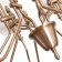 AGIO chandelier, 8x40W E14, color copper