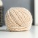 Acryl yarn 100% acrylic, 100m/40 ± 5 g (ivory)