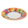 Disposable plate with lamination "balls" cardboard, 18 cm