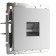Ethernet RJ-45 (silver matte) W1181065 socket