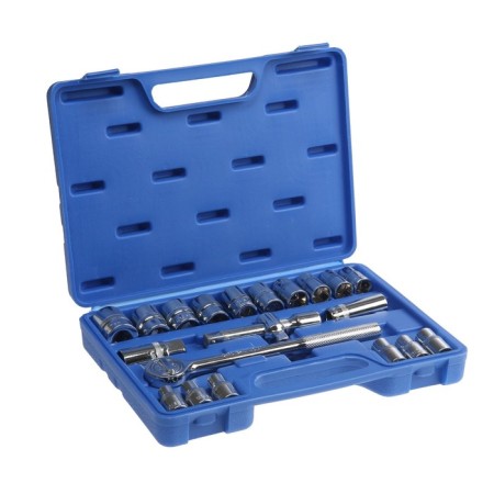 A set of tools in the case of the tundra, automobile, 1/2 ", 21 items-3